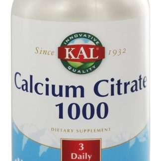 Citrato de Cálcio 1000 mg. - 180 Tablets Kal