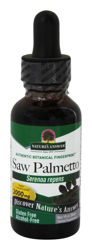 Serra Palmito Baga álcool Livre - 1 fl. oz. Nature's Answer