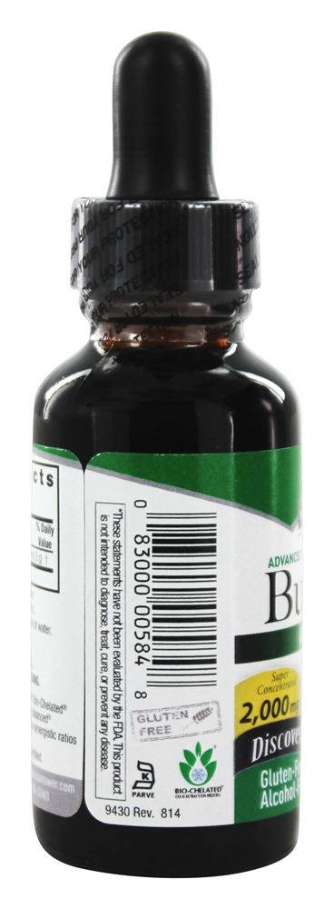 Raiz de bardana sem álcool - 1 fl. oz. Nature's Answer - Imagem 3