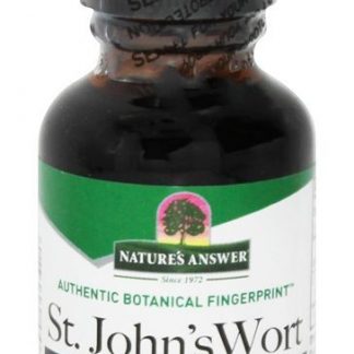 Erva de São João Jovem Floração Tops Álcool Orgânico - 1 fl. oz. Nature's Answer