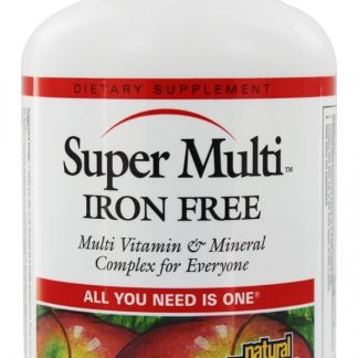 Super Múltiplas Ferro Livre - 90 Tablets Natural Factors