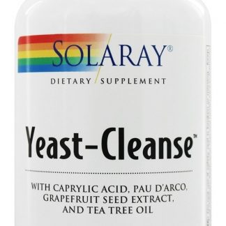 Levedura-Purificação - Cápsulas vegetarianas 180 Solaray