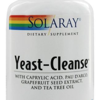 Levedura-Purificação - Cápsulas vegetarianas 90 Solaray