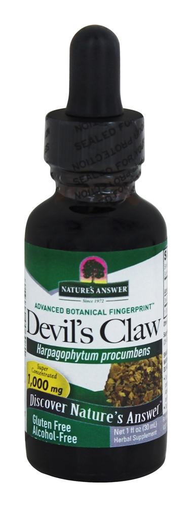 Garra do Diabo Raiz Sem Álcool - 1 fl. oz. Nature's Answer