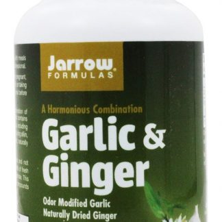 Alho & Gengibre - Cápsulas 100 Jarrow Formulas