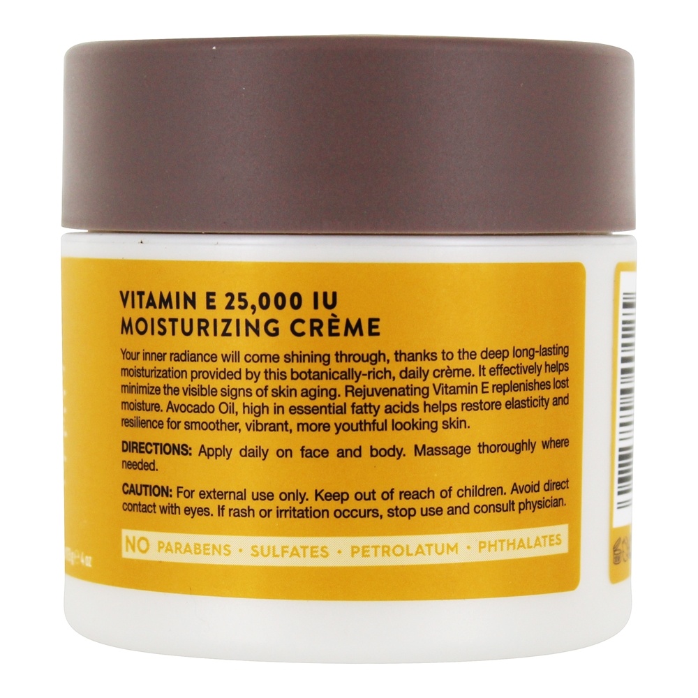 Renovação da Idade Hidratante Vitamina E Creme 25000 IU - 4 oz. JASON Natural Products - Imagem 3