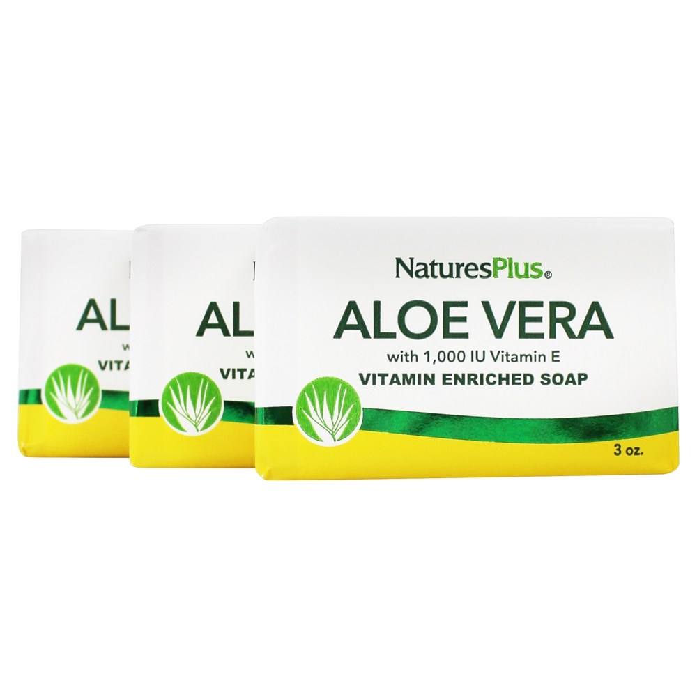 Sabonete de Aloe Vera - 3 oz. Natures Plus
