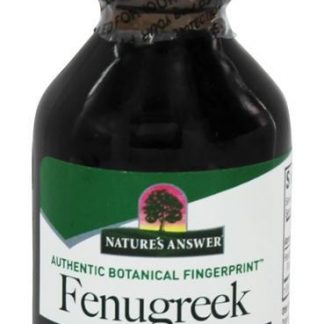 Álcool orgânico de semente de feno-grego - 2 fl. oz. Nature's Answer