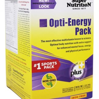 Pacote Opti-Energy Iron Free - 30 Pacotes (s) Super Nutrition