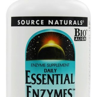 Daily Essential Enzymes Para Auxílio Digestivo 500 mg. - Cápsulas 120 Source Naturals
