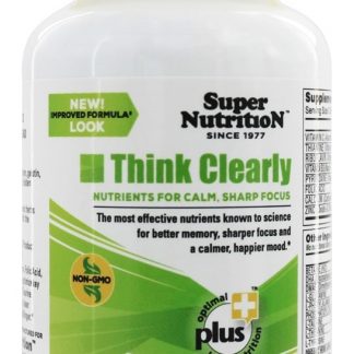 Pensar claramente - 90 Tablets Super Nutrition