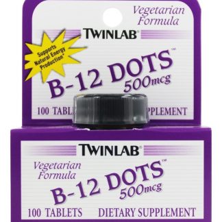 Pontos B12 500 mcg. - 100 Pontos Twinlab