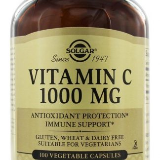 Vitamina C 1000 mg. - Cápsulas vegetarianas 100 Solgar
