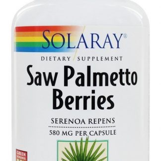 Frutos de Saw Palmetto 580 mg. - Cápsulas 180 Solaray