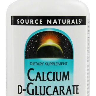 Cálcio-D-Glucarato Desintoxicante Celular 500 mg. - 120 Tablets Source Naturals