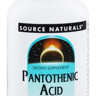 Ácido Pantotênico Vitamina B5 100 mg. - 250 Tablets Source Naturals