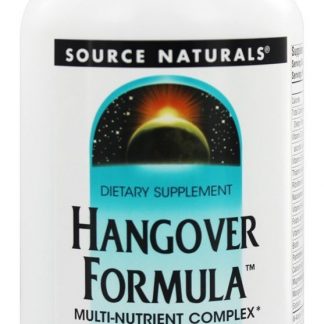 Fórmula Para a Ressaca Complexo Multi-Nutricional - 120 Tablets Source Naturals