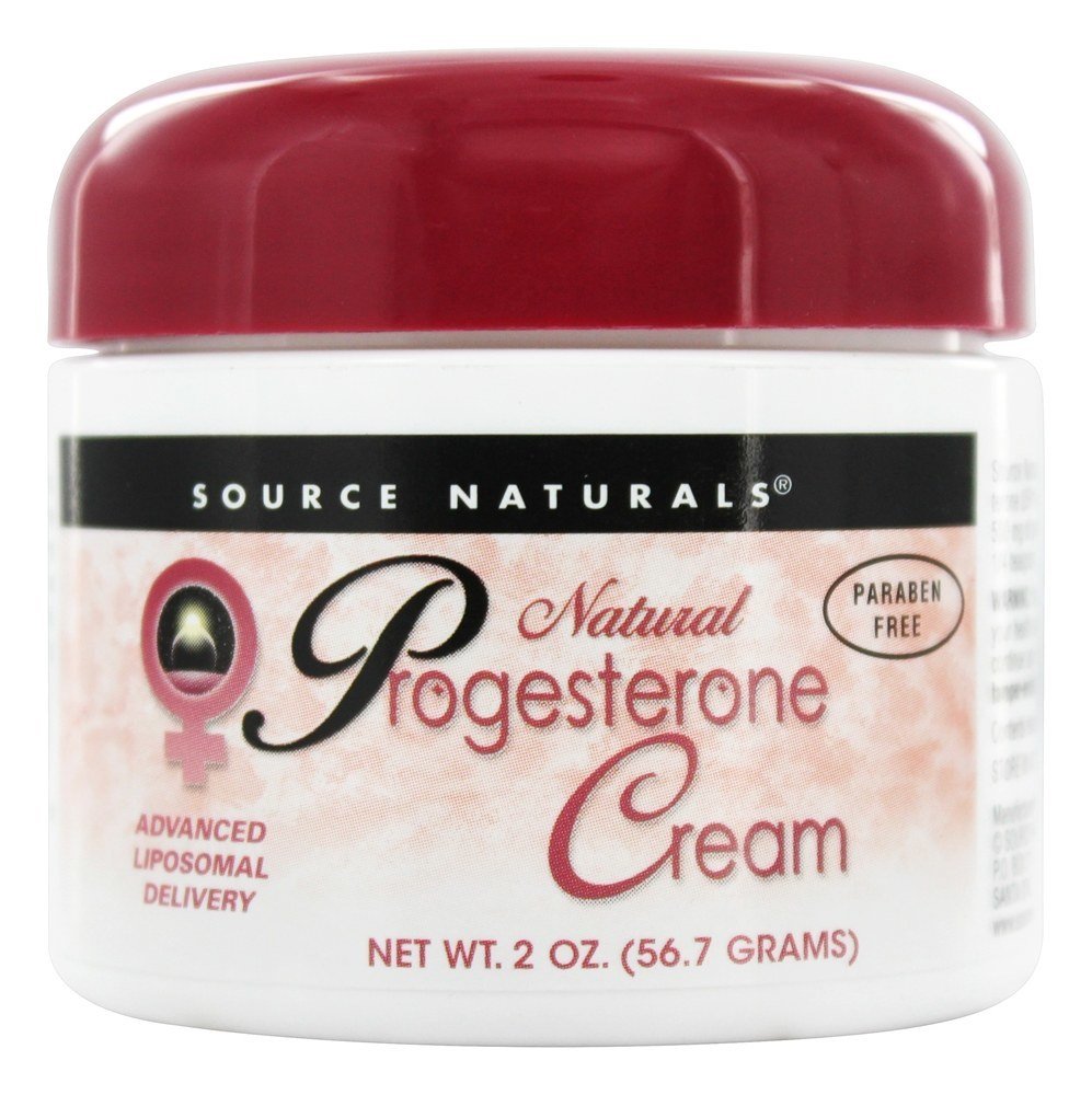 Creme Natural De Progesterona - 2 oz. Source Naturals