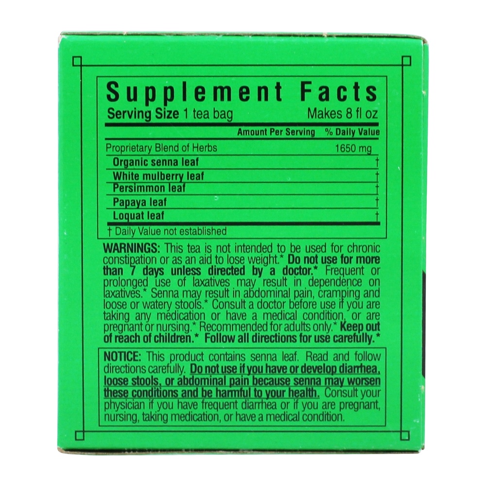 Chá Ultra Slim - 20 Saquinhos de Chá Triple Leaf Tea - Imagem 2