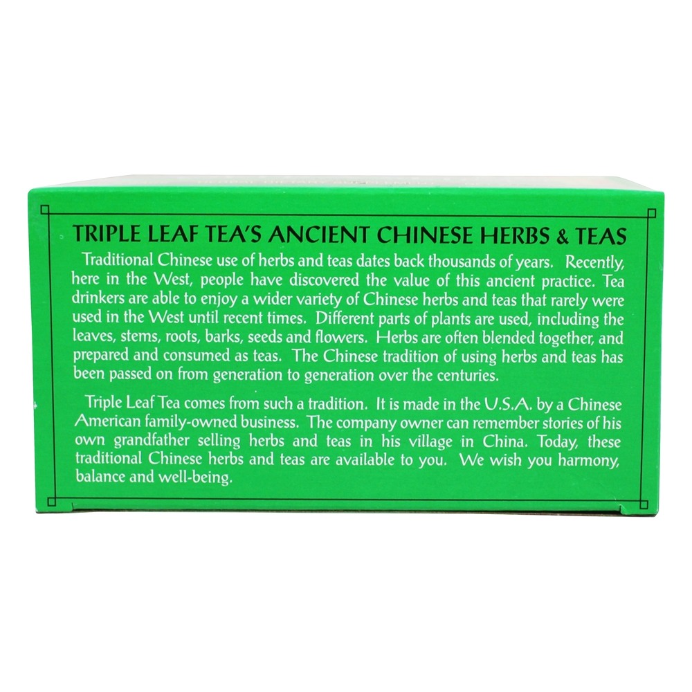 Chá Ultra Slim - 20 Saquinhos de Chá Triple Leaf Tea - Imagem 4