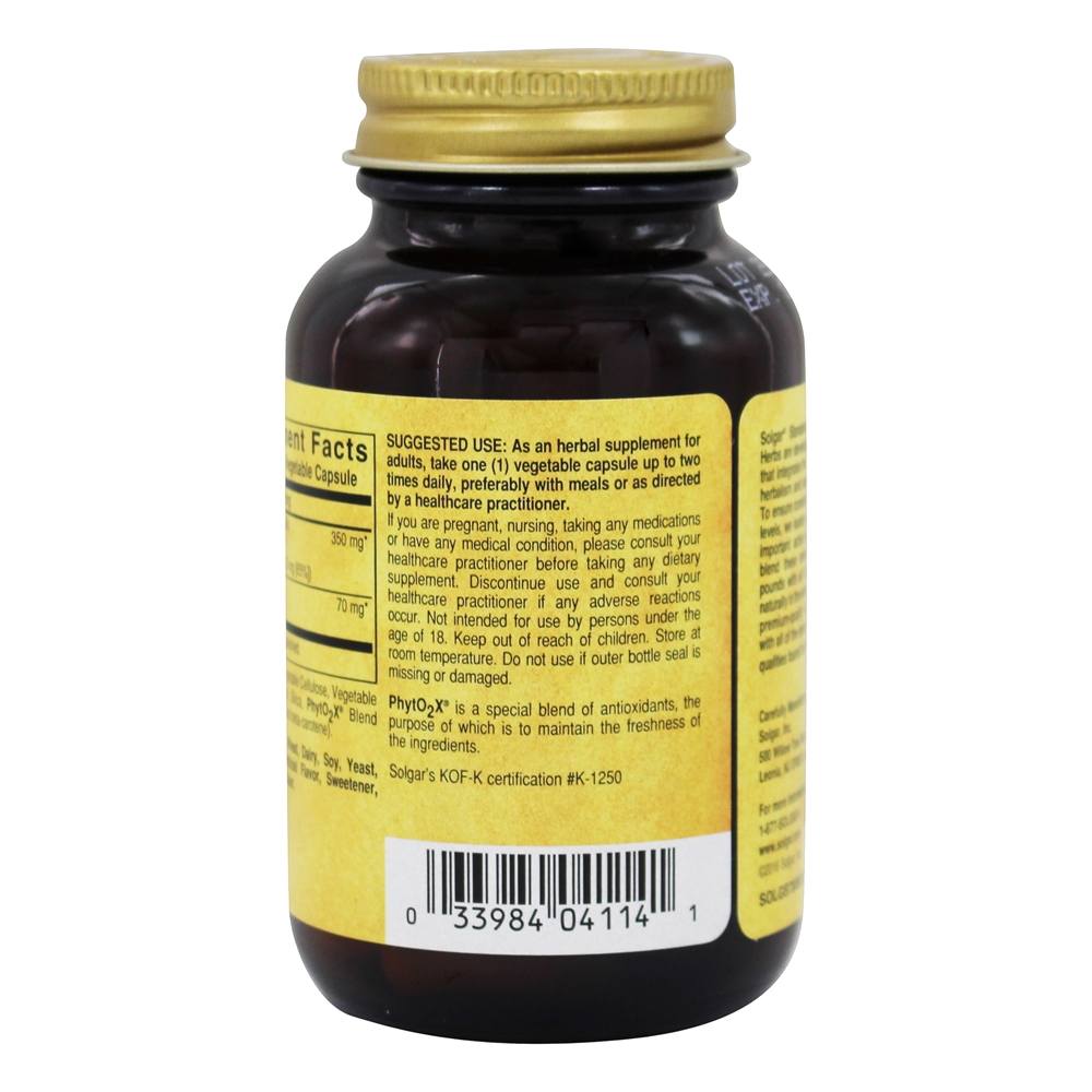 Extrato de Resina Boswellia - Cápsulas vegetarianas 60 Solgar - Imagem 3