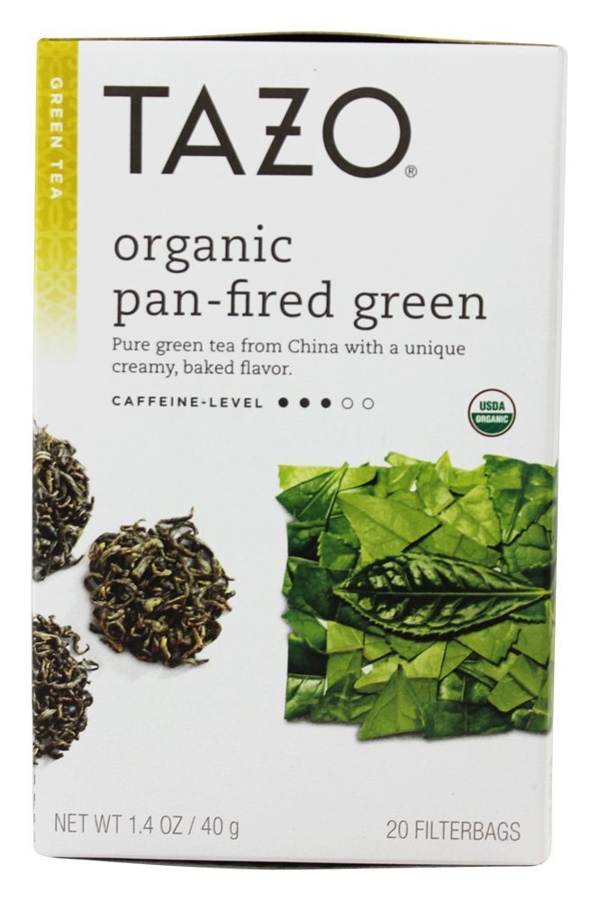 Chá Verde Pan-Fired Orgânico - 20 Saquinhos de Chá (anteriormente Inveja) Tazo