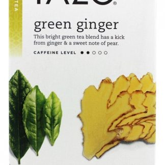 Gengibre Verde Chá Verde - 20 Saquinhos de Chá Tazo