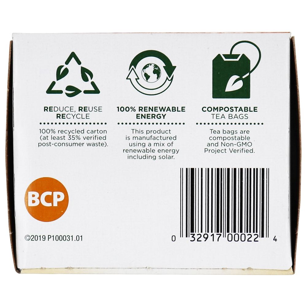 Chá de ervas hortelã de conforto orgânico barriga - 16 Saquinhos de Chá Traditional Medicinals - Imagem 5