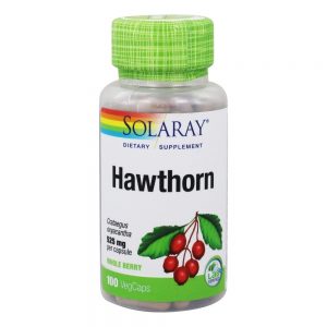 Bagas de Hawthorn 525 mg. - Cápsulas 100 Solaray