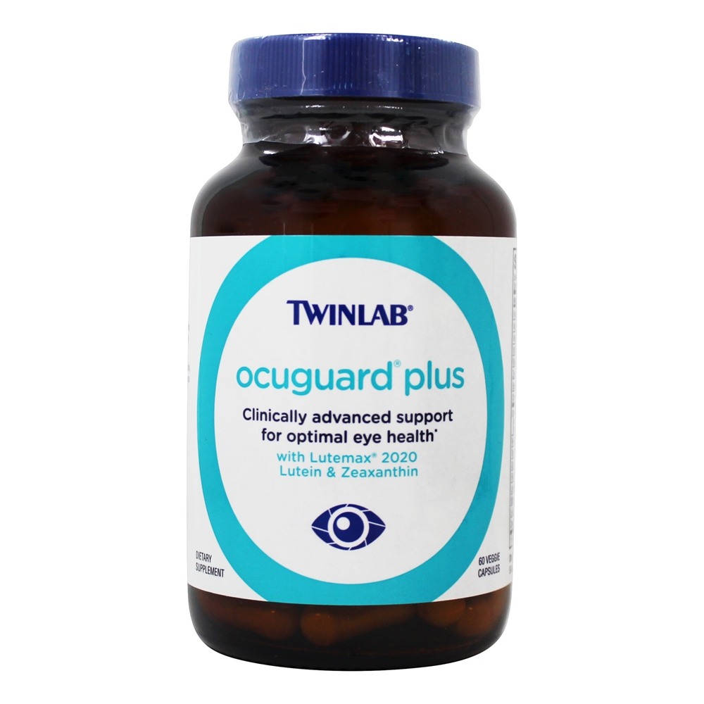 OcuGuard Plus com Lutemax 2020 - Cápsulas vegetarianas 60 Twinlab