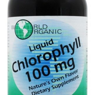 Clorofila líquida 100 mg. - 16 fl. oz. World Organic