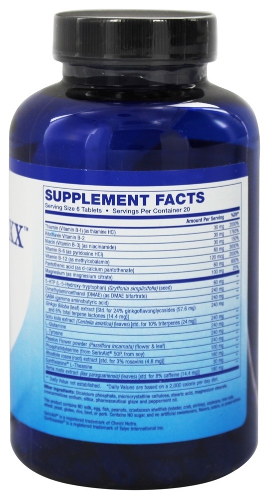 Neuro-Maxx - 120 Tablets Dr. Venessa's Formulas - Imagem 2