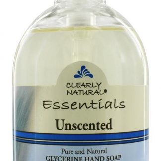 Sabonete de glicerina líquida com bomba sem perfume - 12 fl. oz. Clearly Natural