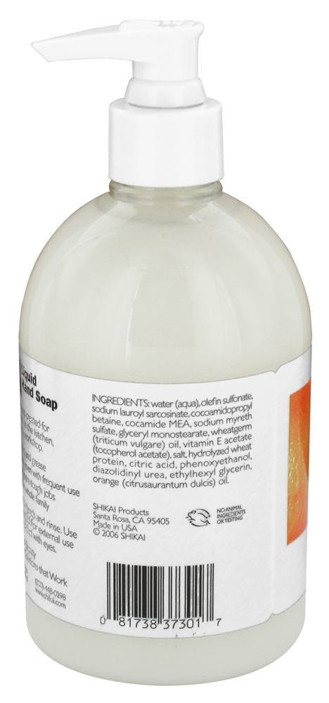 Sabonete Líquido para Mãos Muito Limpo Citrus - 12 fl. oz. Shikai - Imagem 2