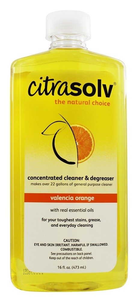 Líquido de limpeza e desengordurante líquido concentrado Valencia Orange - 16 fl. oz. Citra Solv