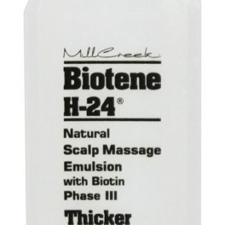 Biotene H-24 Emulsão de Massagem Natural do Couro Cabeludo com Biotina de Fase III - 2 fl. oz. Mill Creek Botanicals