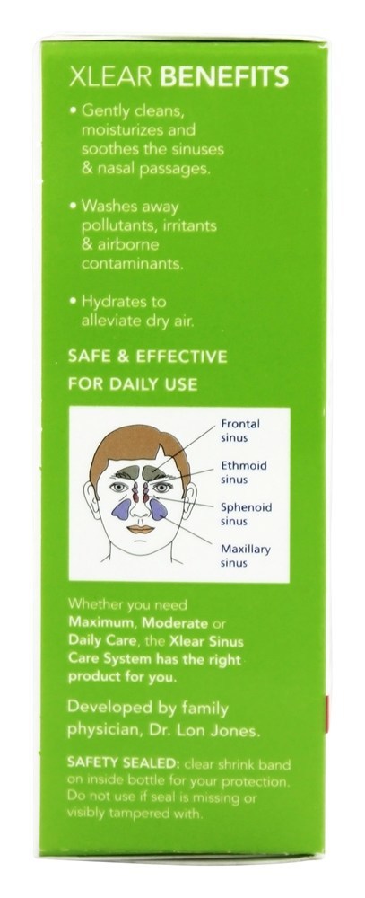 Spray Nasal Salino Infantil com Xilitol - 0.75 fl. oz. Xlear - Imagem 4