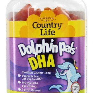 Golfinho Amigos DHA Gomoso Para Crianças 100 mg. - 90 Country Life