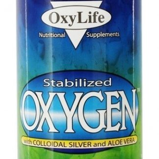 Oxigênio com Prata Coloidal e Aloe Vera Sabor Fruto da Montanha - 16 oz. OxyLife Products