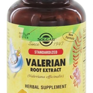 Extrato de raiz de valeriana - Cápsulas vegetarianas 60 Solgar