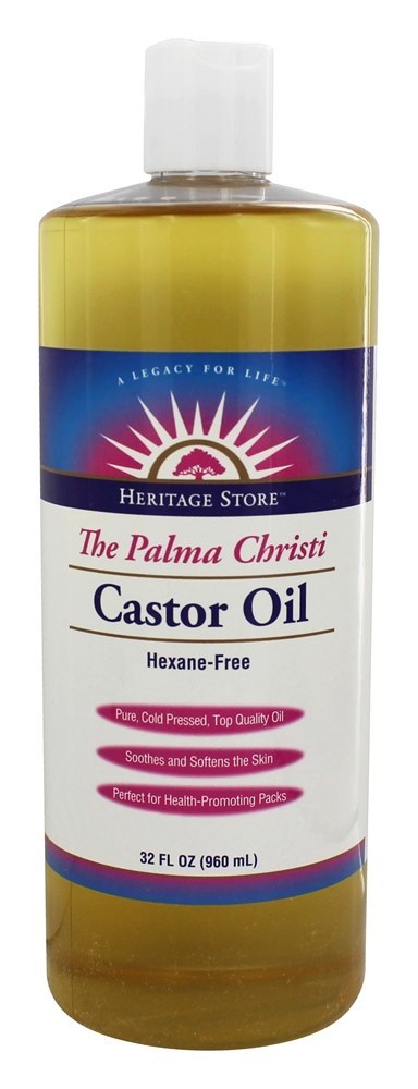O Palma Christi Castor óleo - 32 fl. oz. Heritage