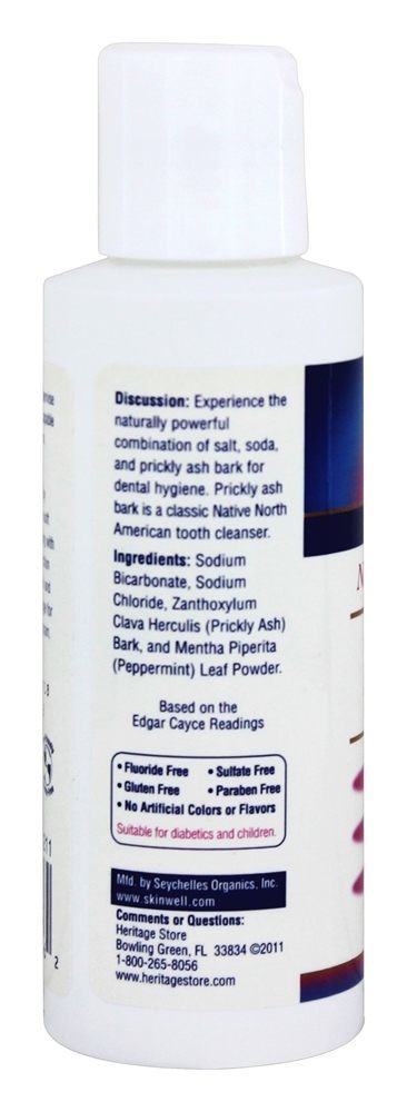 IPSAB Dente Pó Original Hortelã-pimenta Sabor - 4 oz. Heritage - Imagem 2