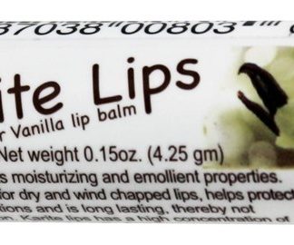 Lábios de Karité Manteiga de Karité Bálsamo de Bálsamo Baunilha - 0.15 oz. Mode De Vie