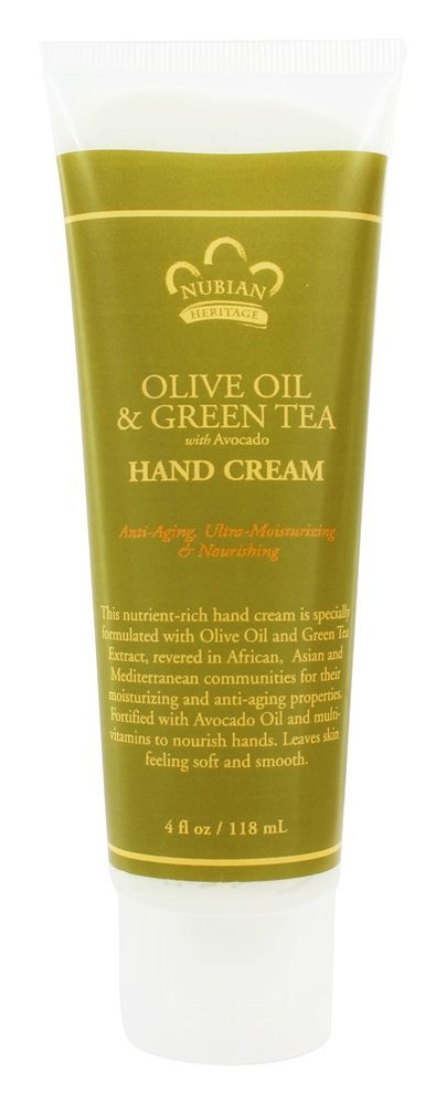 Creme Para Mãos Olive & Green Tea - 4 fl. oz. Nubian Heritage
