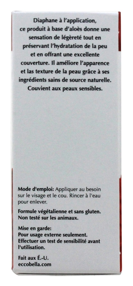 Flowercolor Natural Líquido Fundação Linho 15 SPF - 1 oz. Ecco Bella - Imagem 2