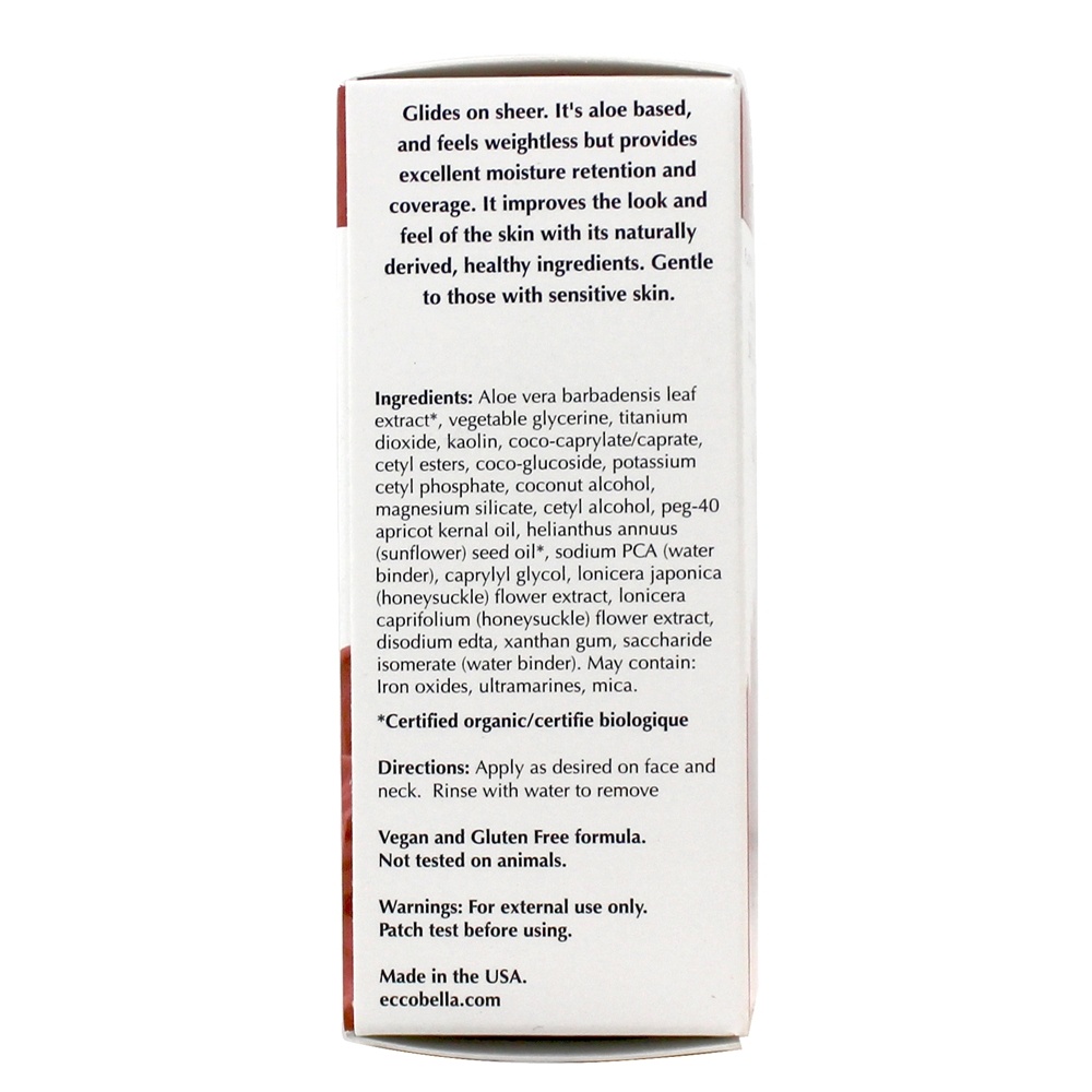 Flowercolor Natural Líquido Fundação Natural 15 SPF - 1 oz. Ecco Bella - Imagem 3