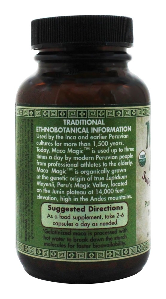 Maca Magic 500 mg. - Cápsulas 60 Maca Magic - Imagem 3