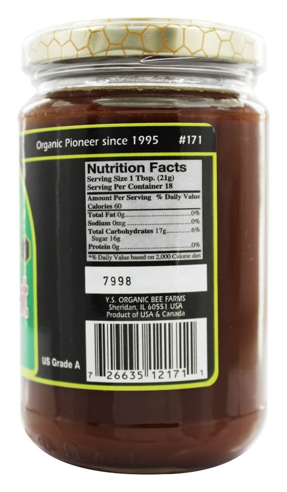 Trigo-sarraceno Pure Mel Cru - 13.5 oz. YS Organic Bee Farms - Imagem 2