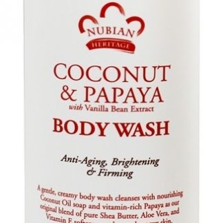 Lavagem de Corpo Coconut & Papaya - 13 fl. oz. Nubian Heritage