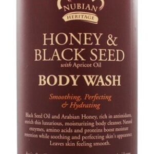 Body Wash Mel e Semente Preta - 13 fl. oz. Nubian Heritage